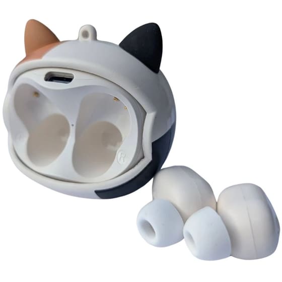 Ακουστικά Bluetooth για Παιδιά Lazerbuilt Squishmallows TWS - Cam the Cat image 2