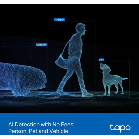 Ασύρματη IP Camera TP-Link Tapo C545D 2K με WiFi & Ανίχνευση κίνησης image 10