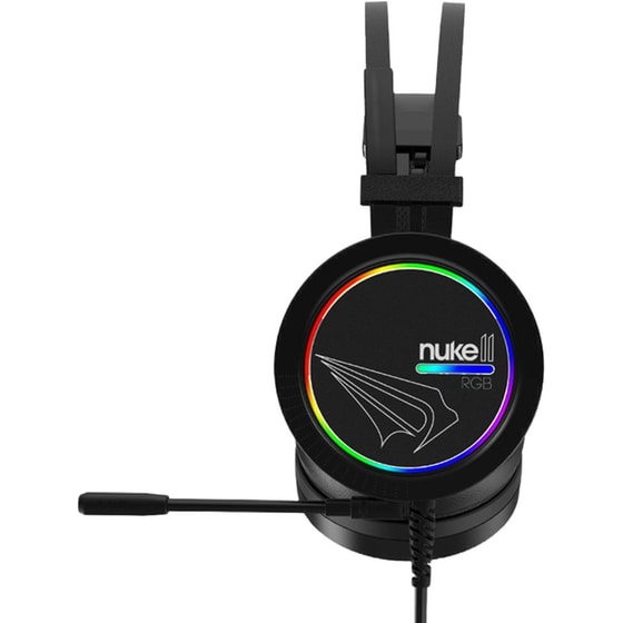 Armaggeddon Nuke 11 Gaming Ενσύρματα Ακουστικά USB με RGB Φωτισμό - Μαύρα image 1