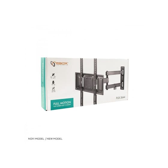 Βάση Τηλεόρασης Επιτοίχια Sbox Plb-3644 με Βραχίονα 32"-55" έως 35 kg image 2