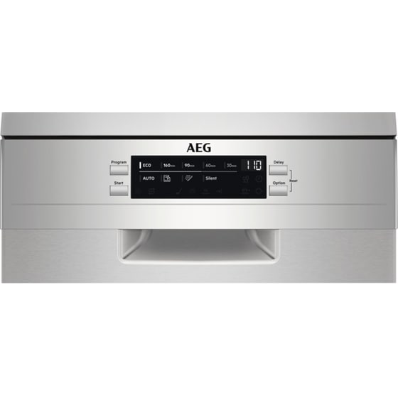 Πλυντήριο Πιάτων AEG FFB62407ZM για 9 Σερβίτσια με SatelliteClean® - Inox image 2