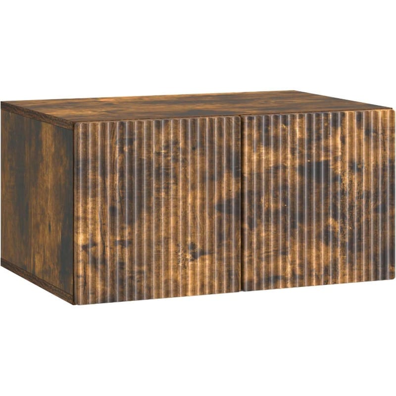 Επιτοίχιο Έπιπλο Τηλεόρασης VidaXL 59.5x41x30 cm - Καφέ Δρυς