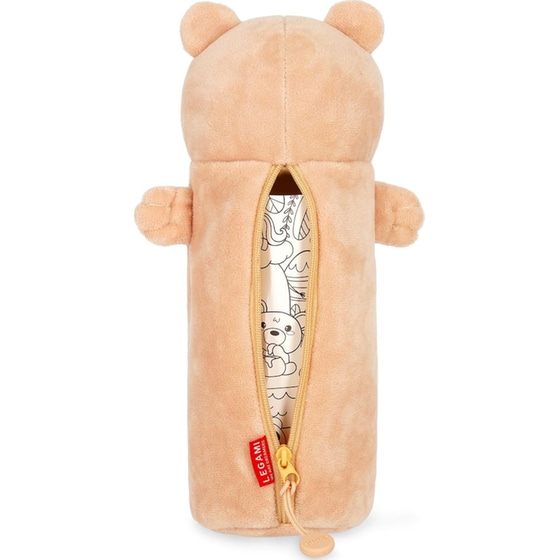 Κασετίνα Βαρελάκι Λούτρινη Legami Teddy Bear image 1