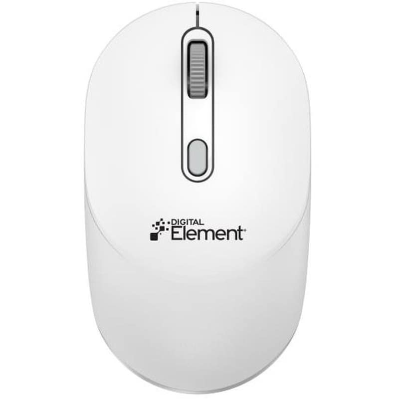 ELEMENT Element MS-195W Ασύρματο Ποντίκι White