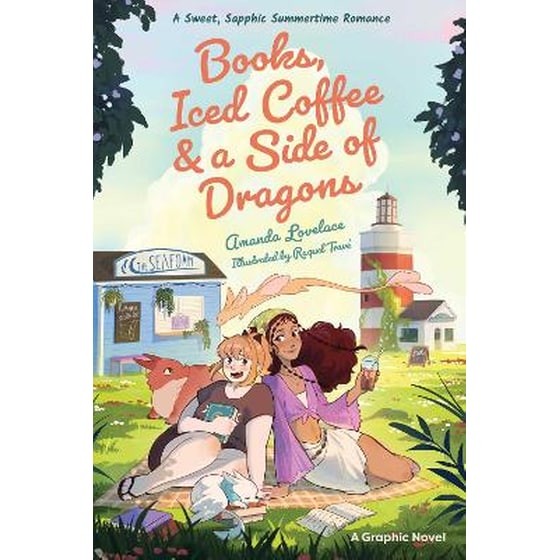 Books, Iced Coffee & a Side of Dragons: A Graphic Novel image 0