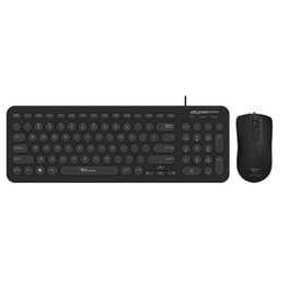 Alcatroz Wired Mouse And Keyboard Jellybean U2000 Black (US)