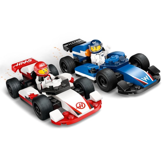 LEGO® City F1® Williams Racing & Haas F1® Race Cars (60464) image 7