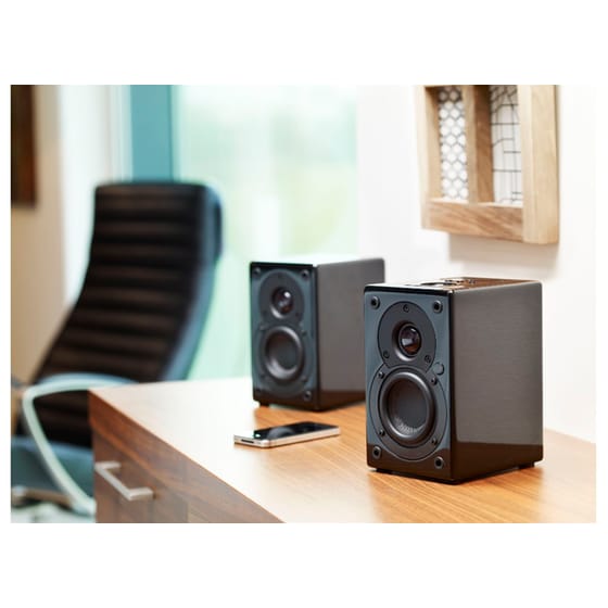 Ηχεία 2.0 Scansonic S3 Μαύρα image 1