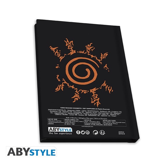 Σετ Πότηρι με Πιν & Σημειωματάριο ABYstyle Naruto Γυάλινο 400 ml - Konoha image 4