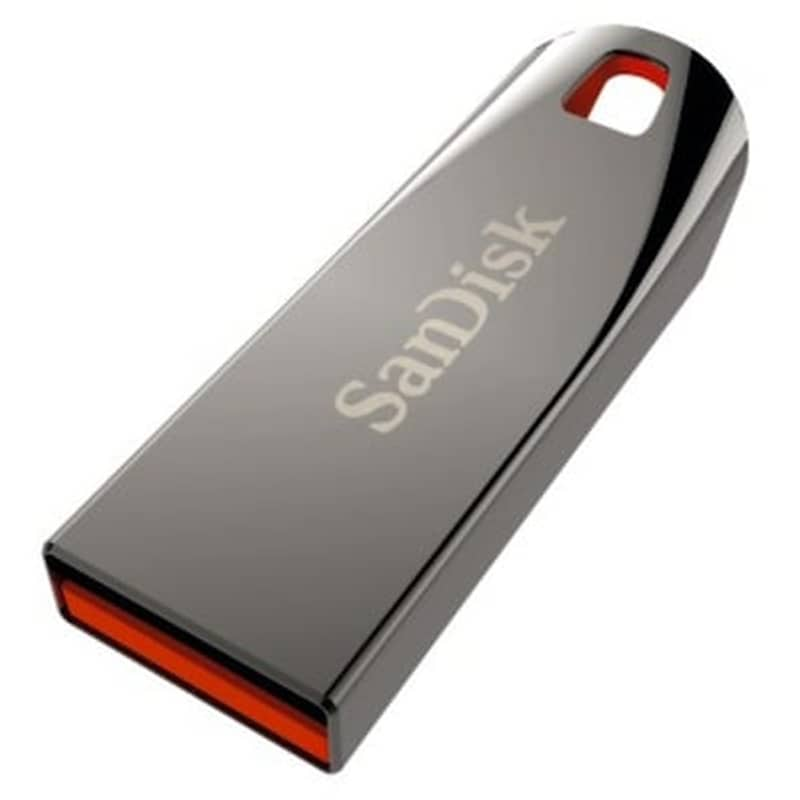 SANDISK Sandisk Cruzer Force 64GB USB 2.0 Stick Ασημί