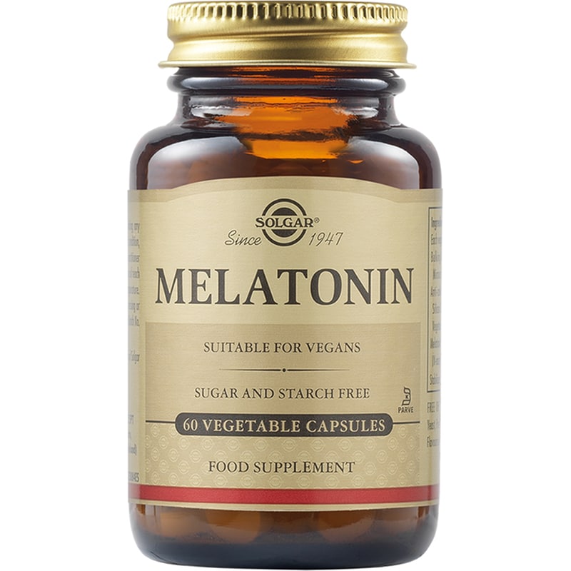 Ειδικό Συμπλήρωμα για τον Ύπνο Solgar Melatonin - 60 κάψουλες