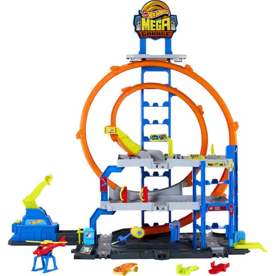 Hot Wheels City Πίστα Mega Garage Loop (JBM74) image 2