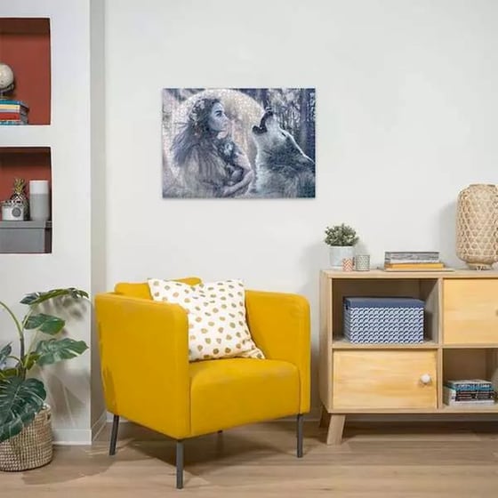 Παζλ Ravensburger Moonlight Magic - Λύκοι (1000 Κομμάτια) image 3