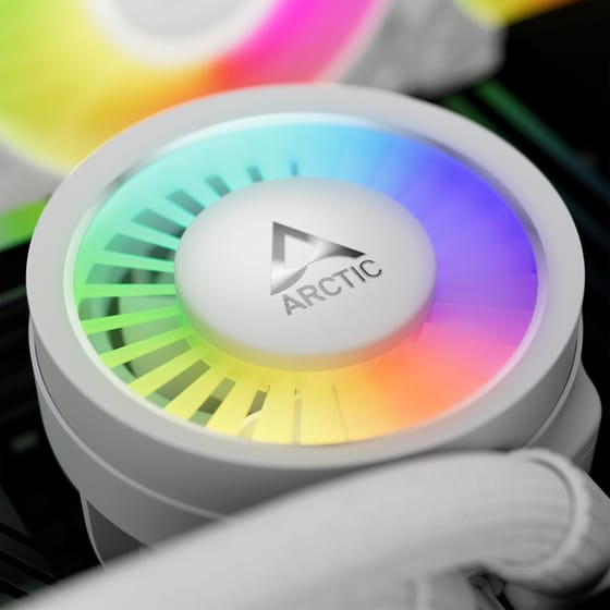Arctic Liquid Freezer III Pro 240 A-RGB Υδρόψυξη Επεξεργαστή 120mm για Socket AM4/AM5/1700 Λευκή image 1