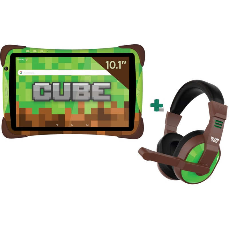 KIDDOBOO Tablet Kiddoboo 10.1 3GB/32GB Cubes + Kiddoboo Gaming Ακουστικά