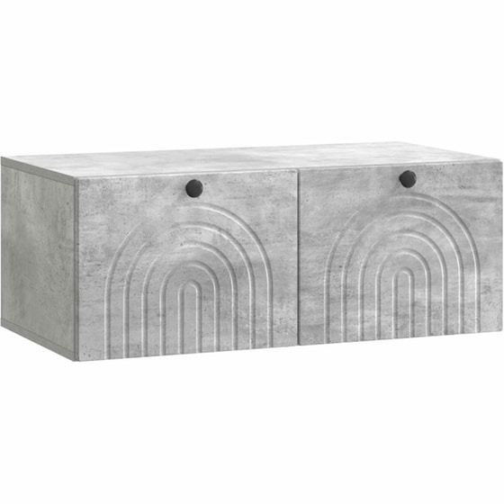 Επιτοίχιο Έπιπλο Τηλεόρασης VidaXL 78.5x41x30 cm - Γκρι image 0