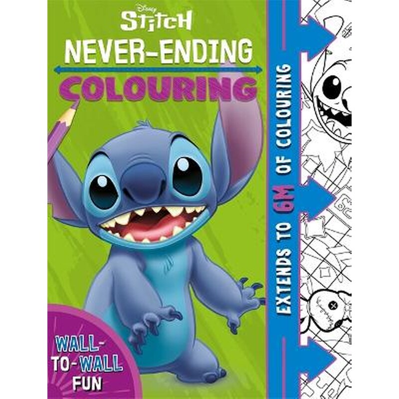 Disney Stitch: Never-Ending Colouring