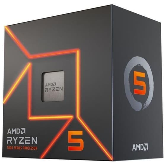 CPU AMD Ryzen 5-7600 Zen 4 3.8 GHz 32MB image 1