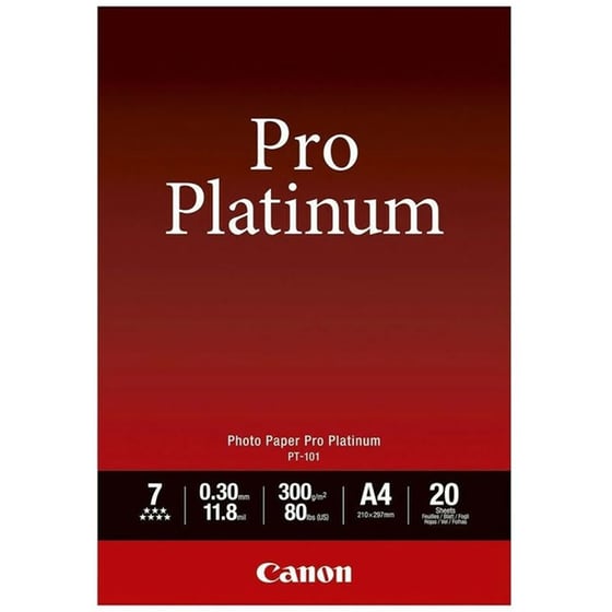 Canon Φωτογραφικό Χαρτί Highgloss A4 300 gr/m² για Inkjet Εκτυπωτές 20 φύλλα image 0