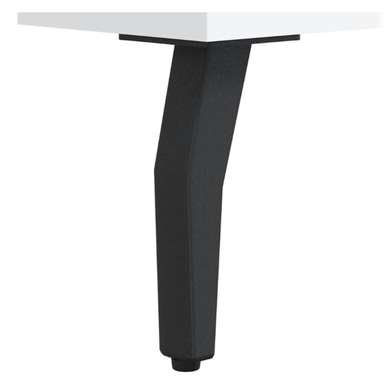 Γραφείο VidaXL από Επεξεργασμένο Ξύλο 140x50x75 cm - Λευκό image 8