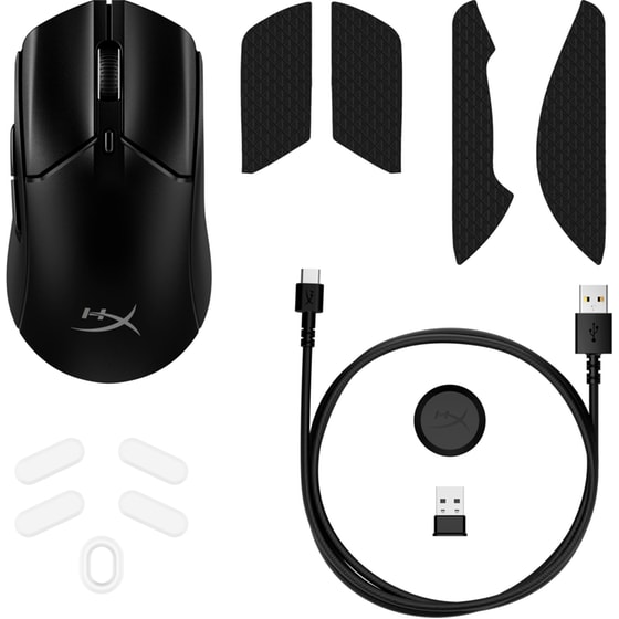 HyperX Pulsefire Haste 2 Wireless Gaming Ασύρματο Ποντίκι RGB - Μαύρο image 7