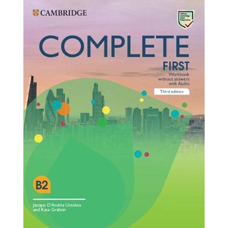 Complete First Workbook without Answers + Audio (Lower;B2)