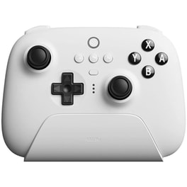 8BitDo Ultimate 2.4G Gamepad Ασύρματο με Charging Dock για Android/PC/Mac/iOS - Λευκό