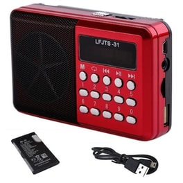 Φορητό Radio Oem 8135 - Κόκκινο