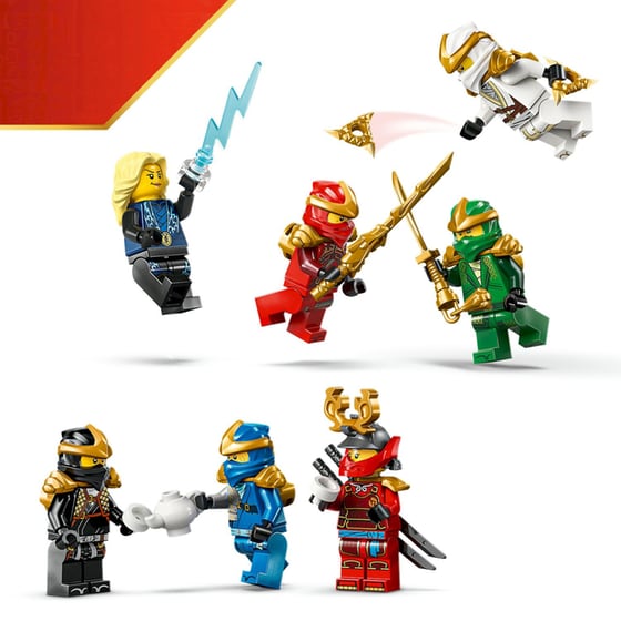 LEGO® NINJAGO® Διακοσμητικό με Χαρακτήρες Νίντζα 15η Επέτειος (71866) image 7