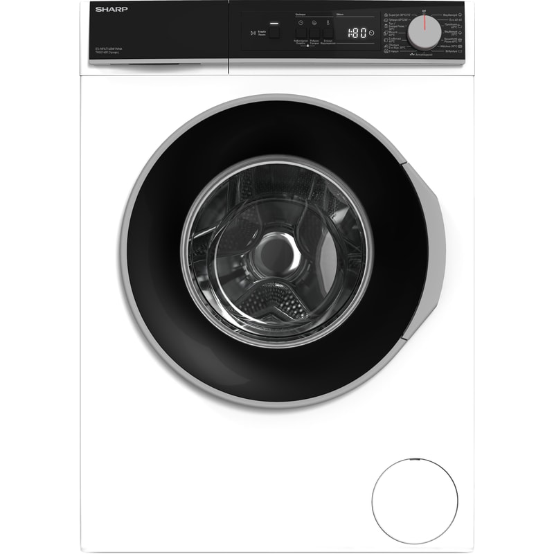SHARP ES-NFA714BW1NNA-GR 7 kg 1.400 Στροφές Λευκό Πλυντήριο Ρούχων