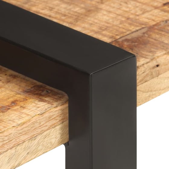 Έπιπλο Τηλεόρασης VidaXL από Ξύλο 160x40x40cm - Καφέ/Μαύρο image 3