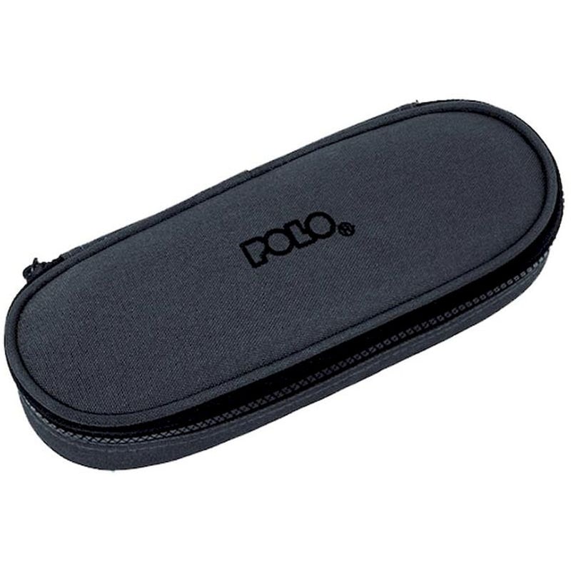 Κασετίνα Οβάλ Polo Box IV Dark Grey