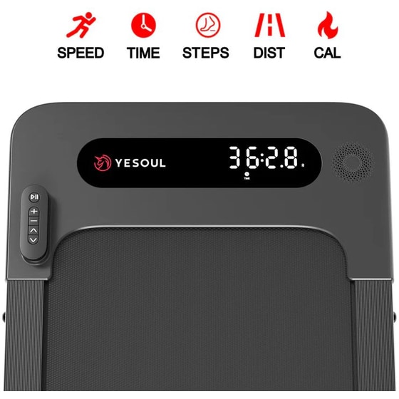 YESOUL YS-W2 BΚ Walking Pad Ηλεκτρικός Διάδρομος Γυμναστικής Μαύρο image 1