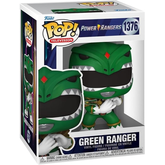 Funko Pop! Television - Power Rangers - Green Ranger #1376 image 1
