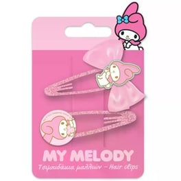 Τσιμπιδάκια Μαλλιών My Melody (2 Τεμάχια)