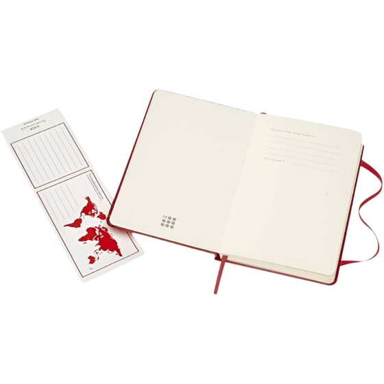 Σημειωματάριο Moleskine Small Καρέ Κόκκινο (1 Τεμάχιο) image 2