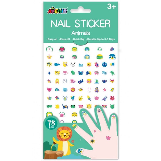 Avenir Nail Sticker 78 Τεμάχια - Animals image 0