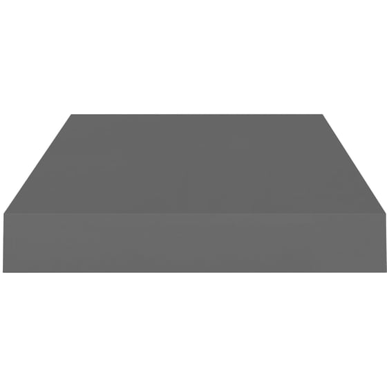 Ράφια Τοίχου VidaXL από MDF 40x23x3.8 cm 4 Τμχ - Γκρι image 3