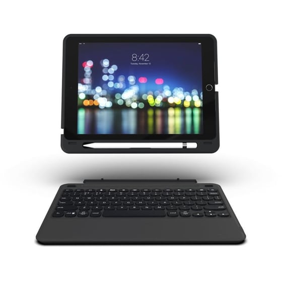 Θήκη Tablet Apple iPad Pro 12.9" (2020) - ZAGG Slim Book Go με πληκτρολόγιο - Black image 2