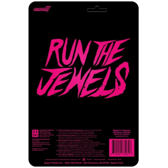 Φιγούρα Super7 - Dangerous Killer Mike And El-P 2-Pack Reaction Figures image 4