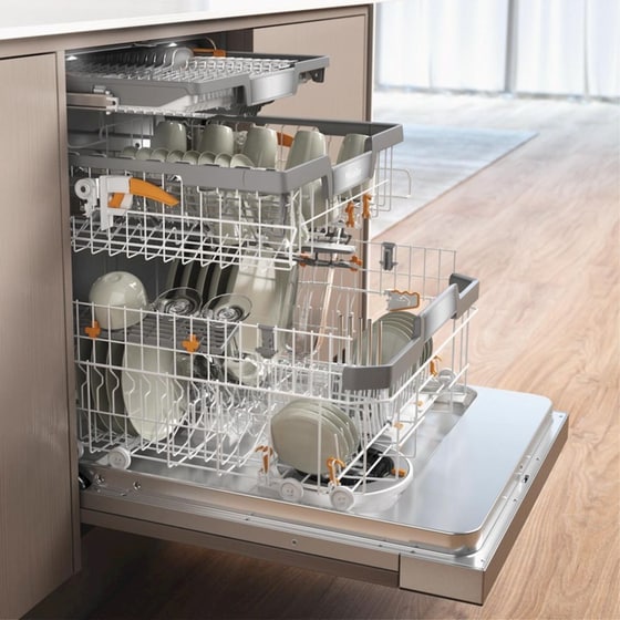 MIELE G 7710 SCi AutoDos για 14 Σερβίτσια με BrilliantLight Εντοιχιζόμενο Πλυντήριο Πιάτων image 2