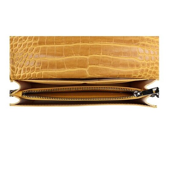 Γυναικεία Τσάντα Ώμου Χρώματος Κίτρινο Laura Ashley Dudley - Croco 651las1759 image 5