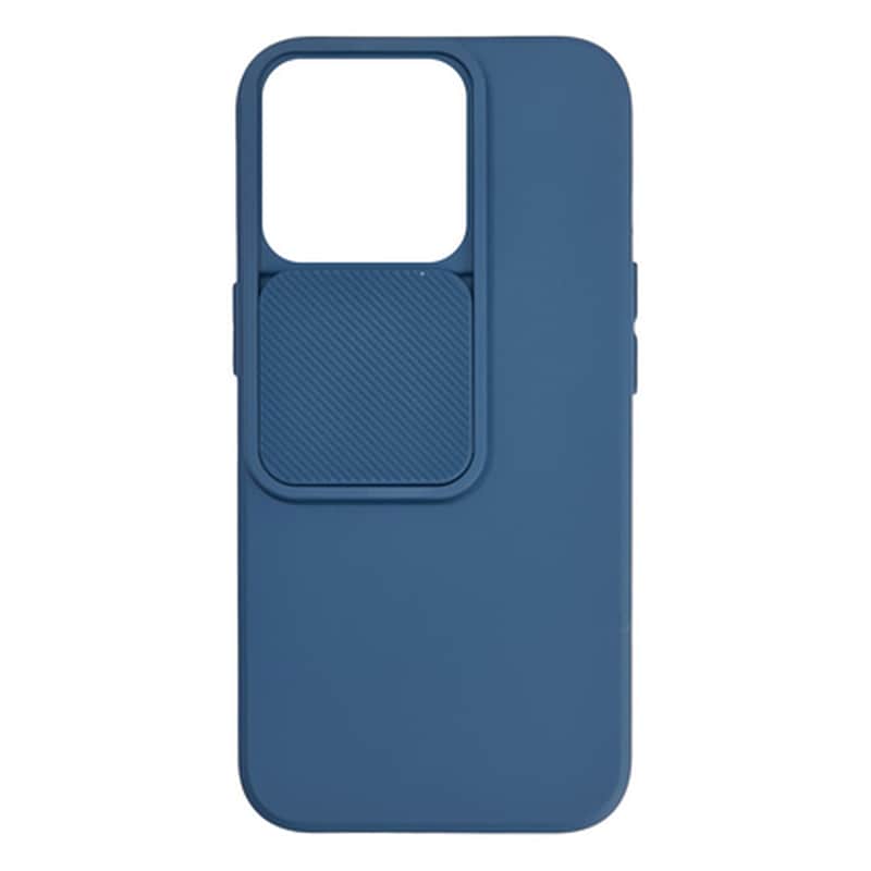Θήκη Apple iPhone 15 Pro - Powertech Camshield Soft Case - Μπλε