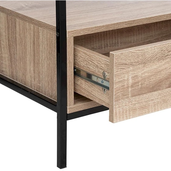 Έπιπλο Τηλεόρασης Spitishop Μοριοσανίδα 100x40x54 cm - Μπεζ image 2