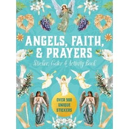 Angels, Faith & Prayers Sticker, Color & Activity Book