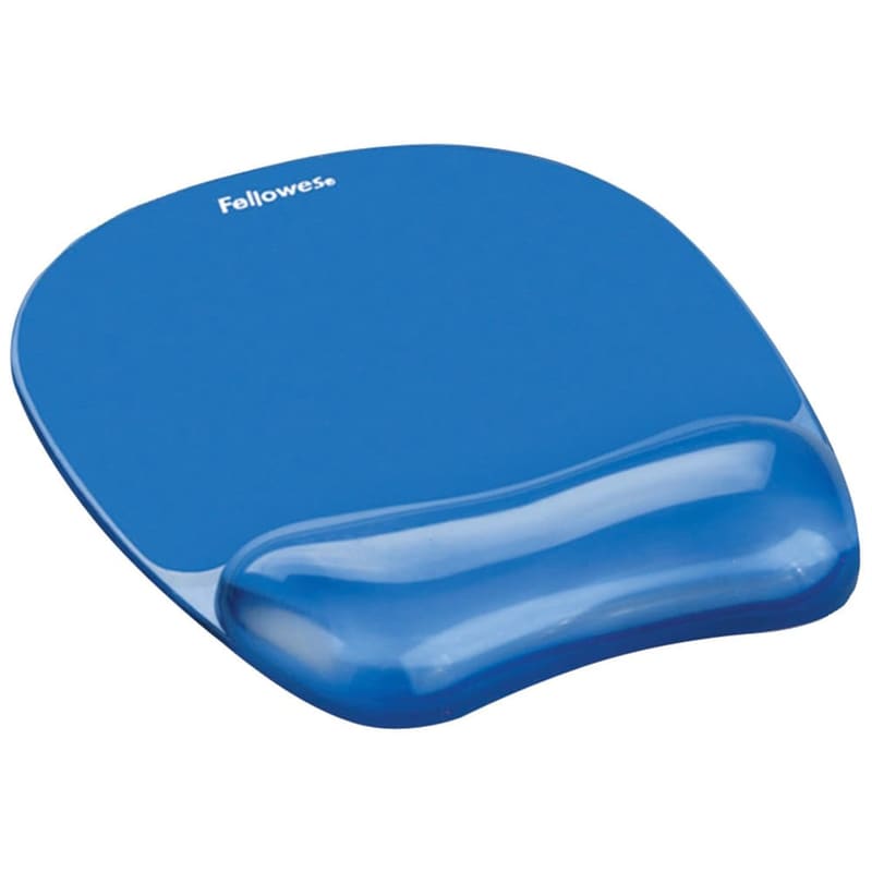 FELLOWES Fellowes Gel Mouse Pad 202mm με Στήριγμα καρπού Μπλε