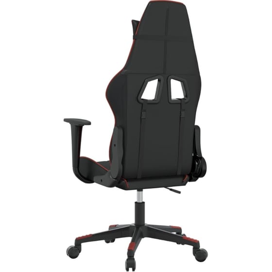 Καρέκλα Gaming VIDAXL 345518 από Τεχνητό Δέρμα - Μαύρο image 3