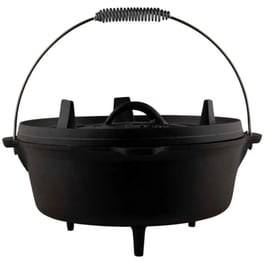 Μαντεμένια Γάστρα Dutch Oven THE WINDMILL TWM009 3.8 L Μαύρο