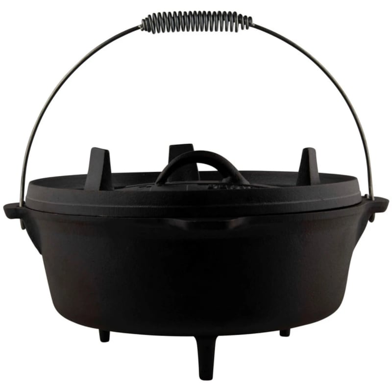 Μαντεμένια Γάστρα Dutch Oven THE WINDMILL TWM009 3.8 L Μαύρο