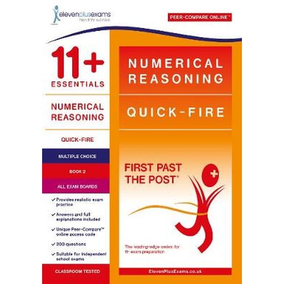 11+ Essentials Numerical Reasoning: Quick-Fire Book 2 - Multiple Choice image 0